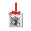 Bow Acrylic Frame Ornament