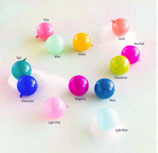 Sugar Plum Ball Ornaments 5”