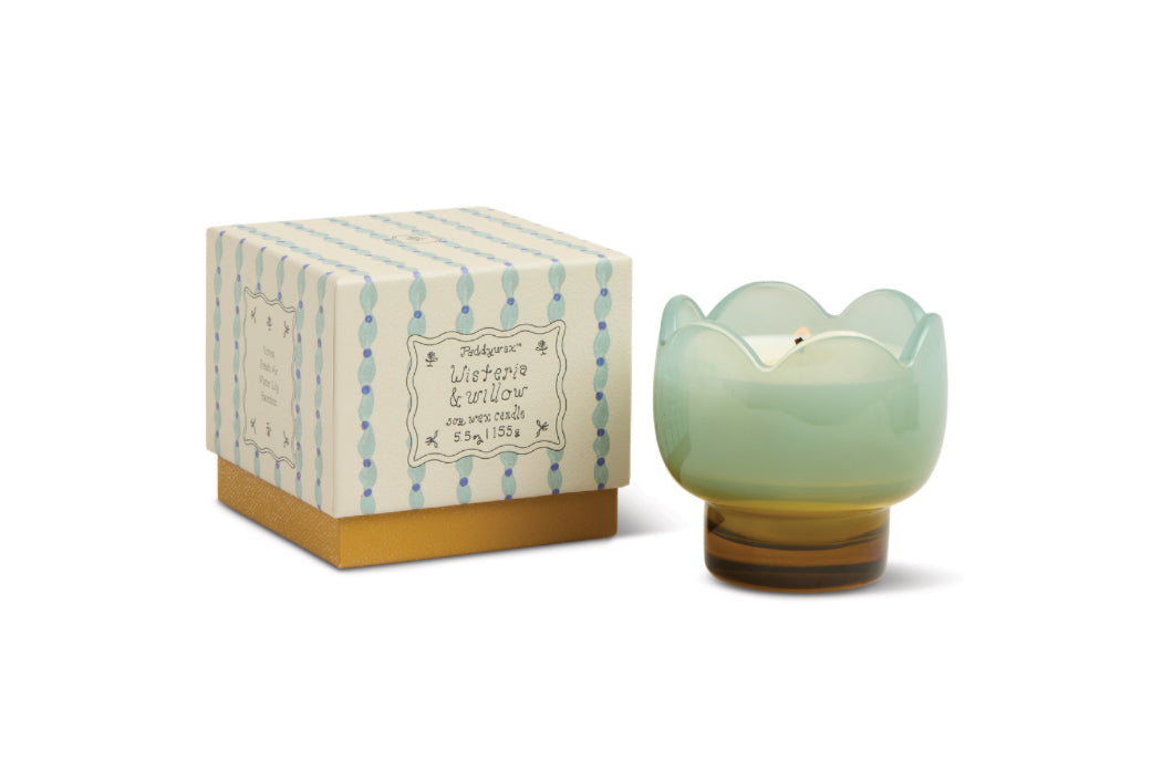 Blue Tulip Candle