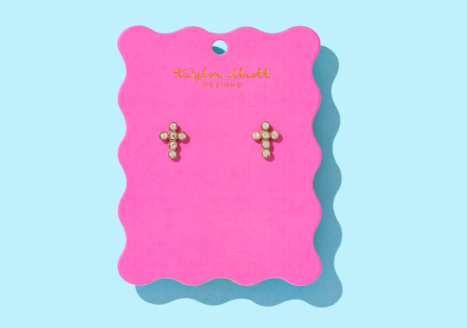Faith Crystal Stud