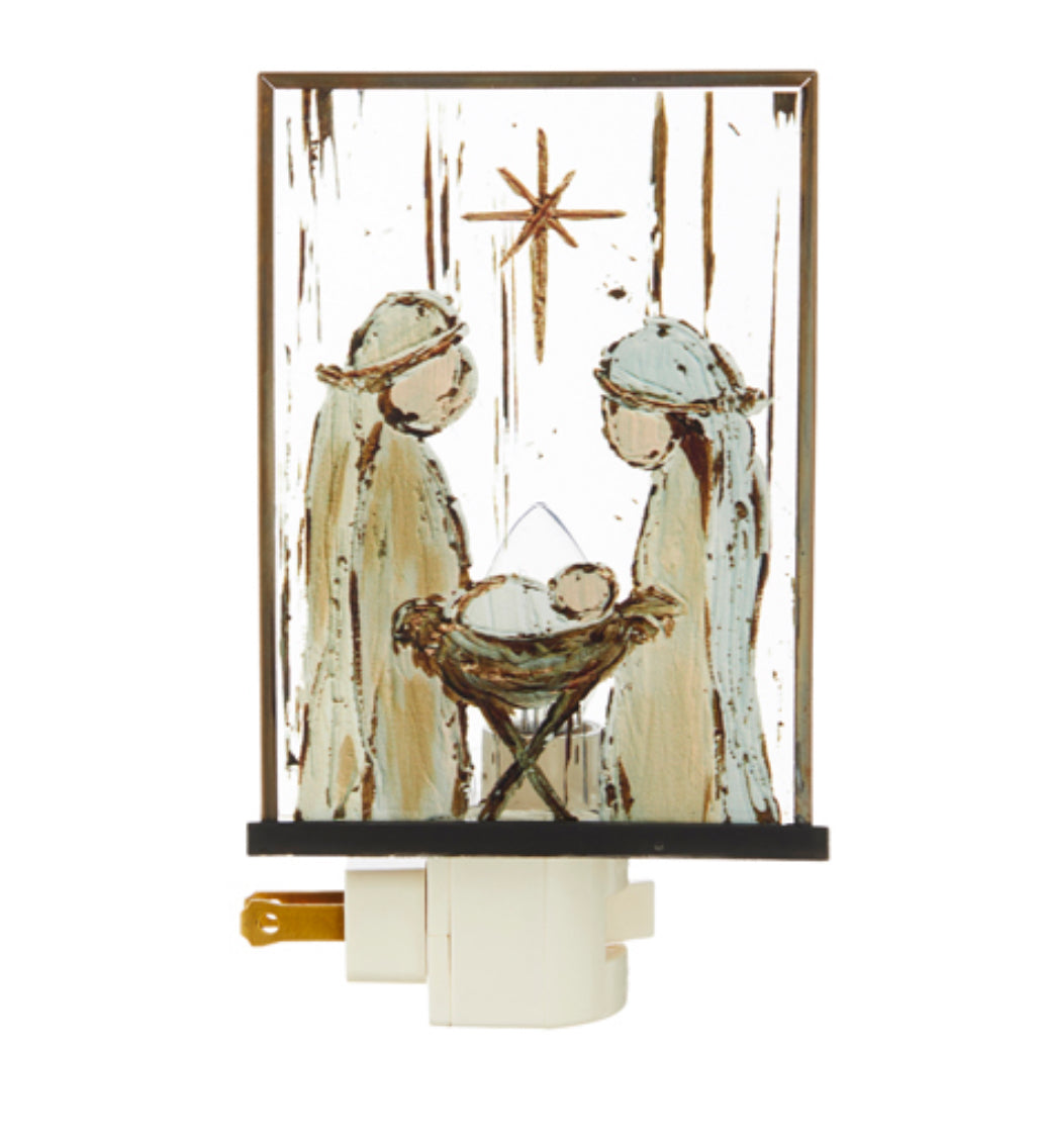 6.25" Holy Family Night Light