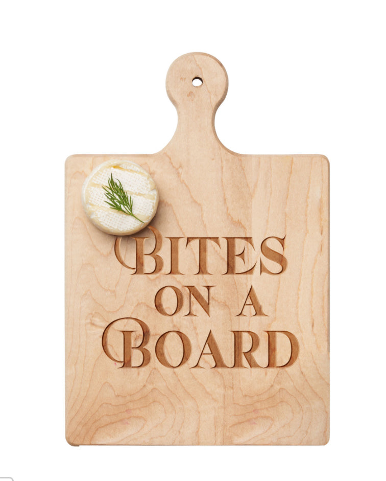Artisan Maple Board- Bites on a Board