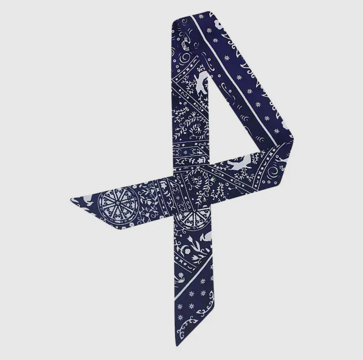 The Scarf- Navy Bandana