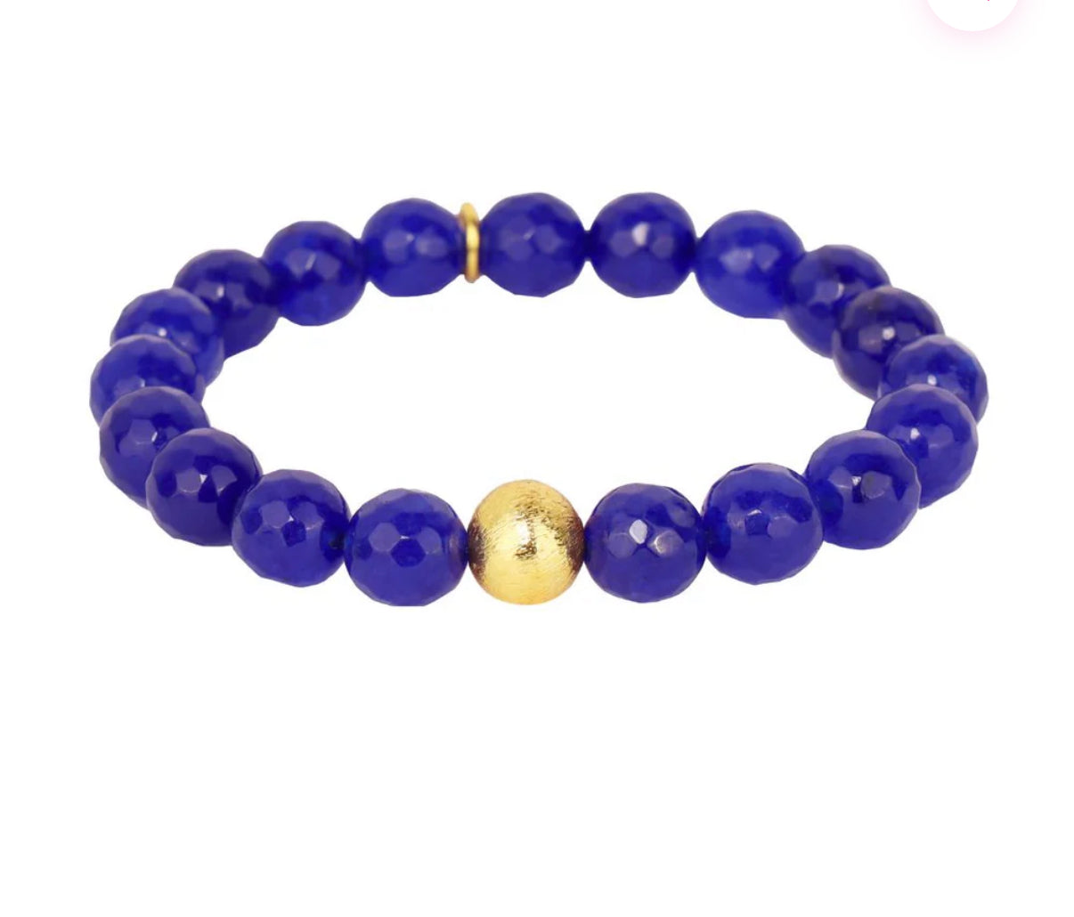 Bianca Beaded Bracelet- Cobalt