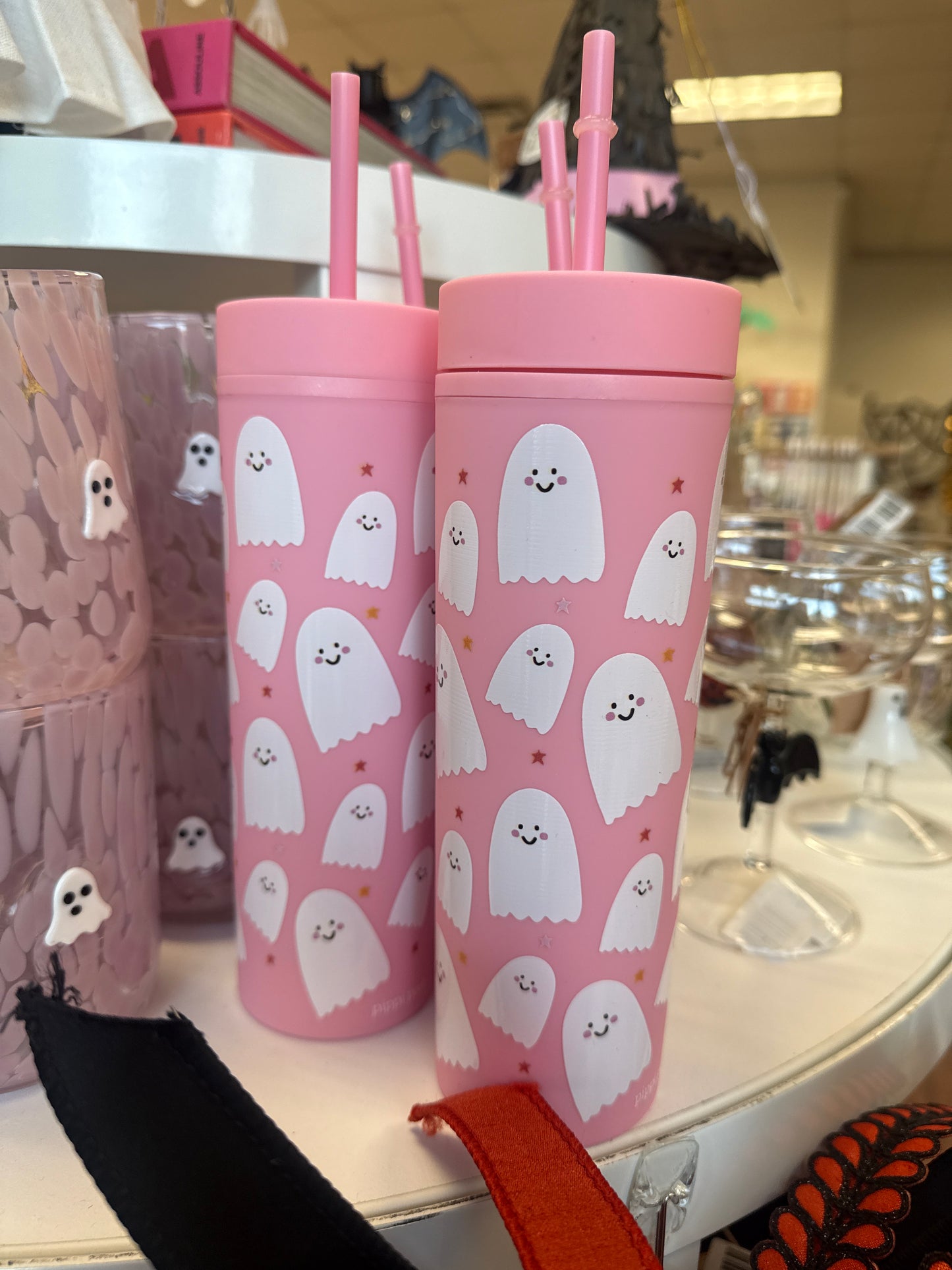Halloween Ghosts Acrylic Tumbler