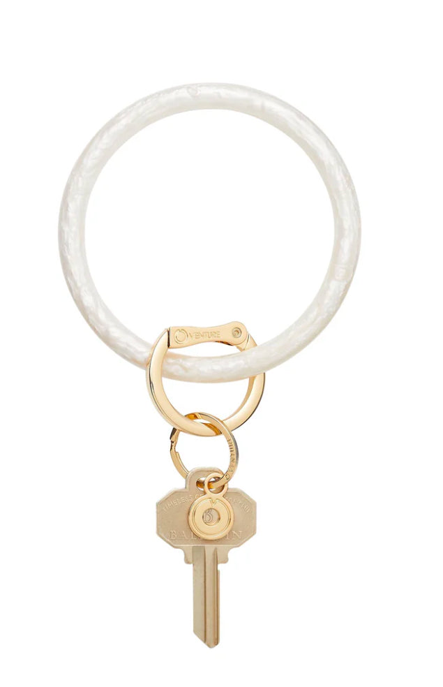 Resin Big O® Key Ring - Marshmello