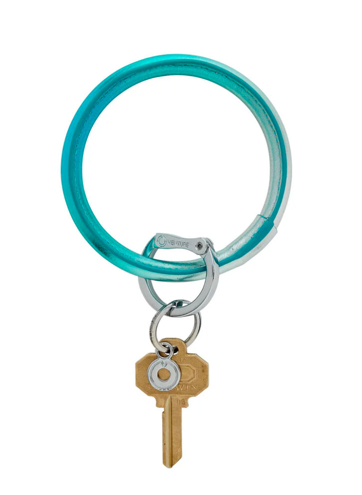 Leather Big O® Key Ring - Ombré On The Rocks