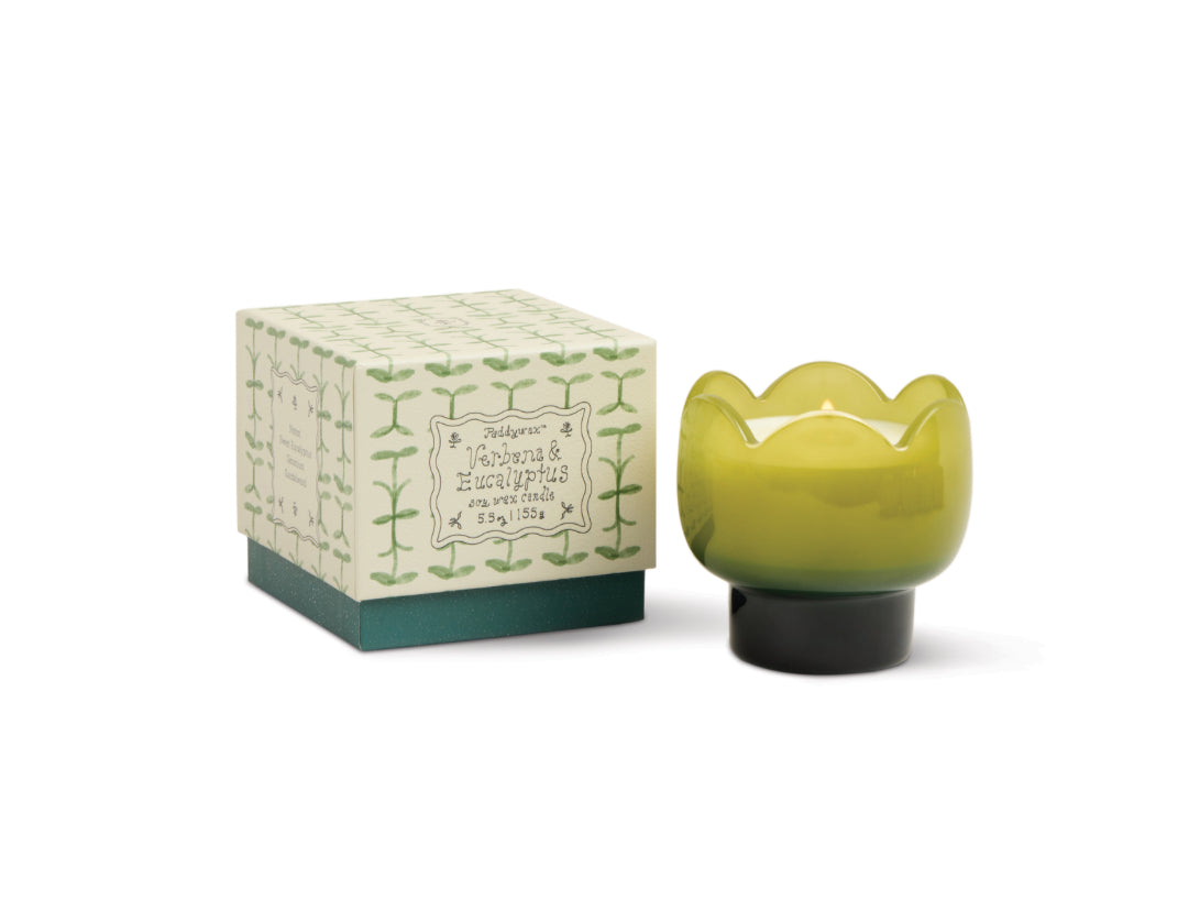 Green Tulip Candle