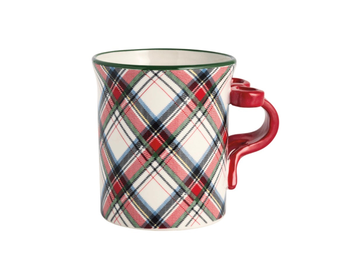 Santa Figural Handle Mug