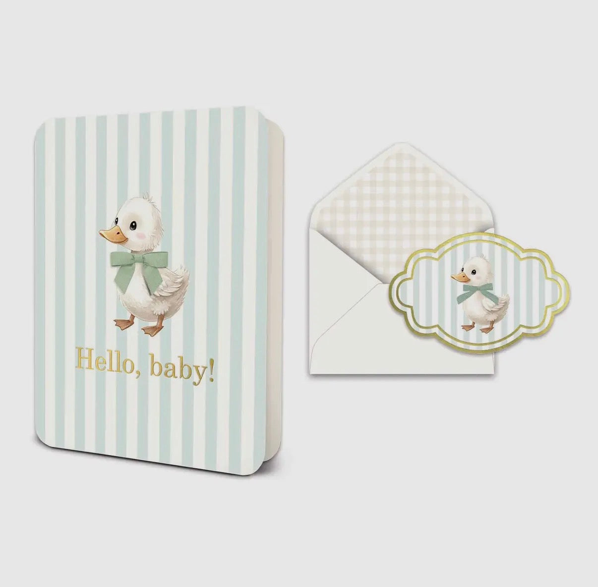 Waddle Baby Deluxe Greeting Card