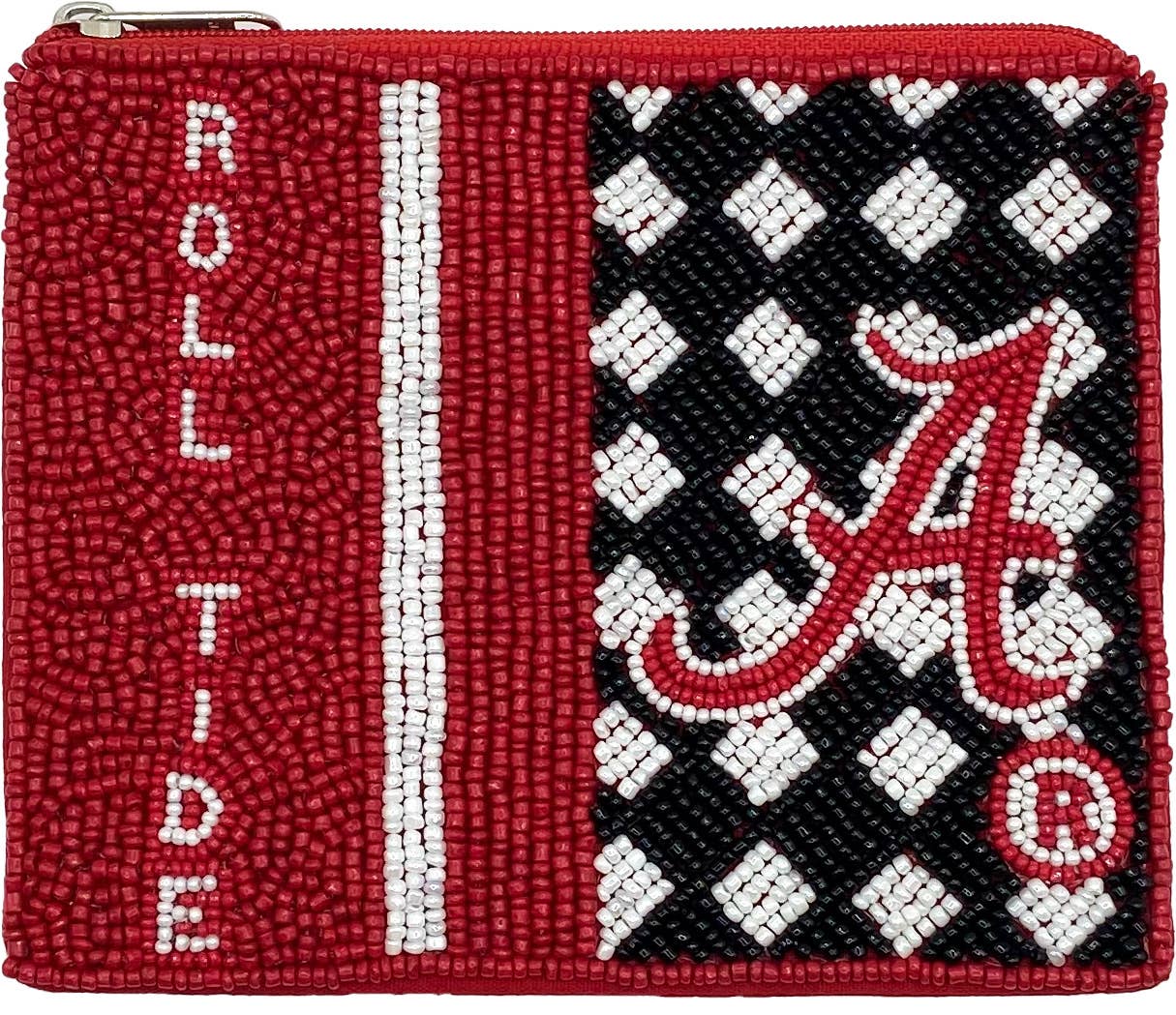 ROLL TIDE BEADED POUCH