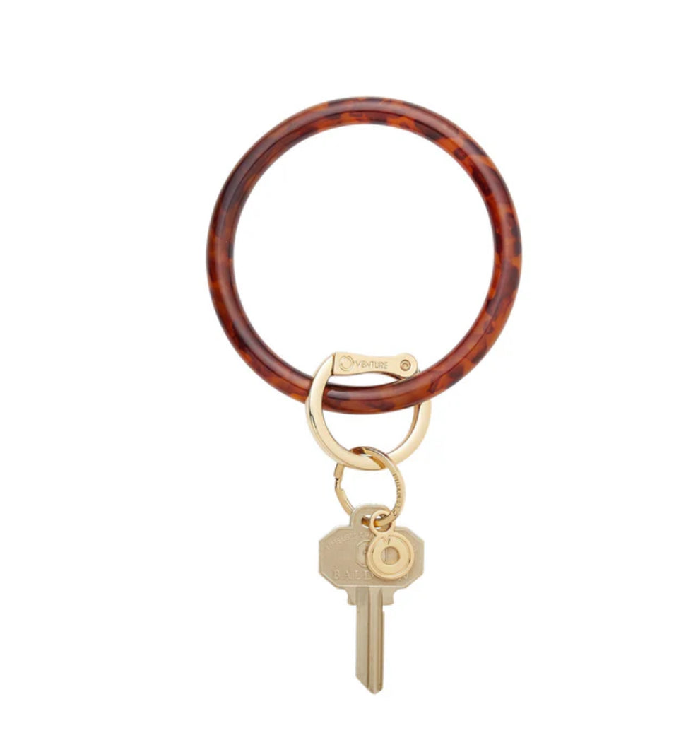 Resin Big O® Key Ring - Tortoise