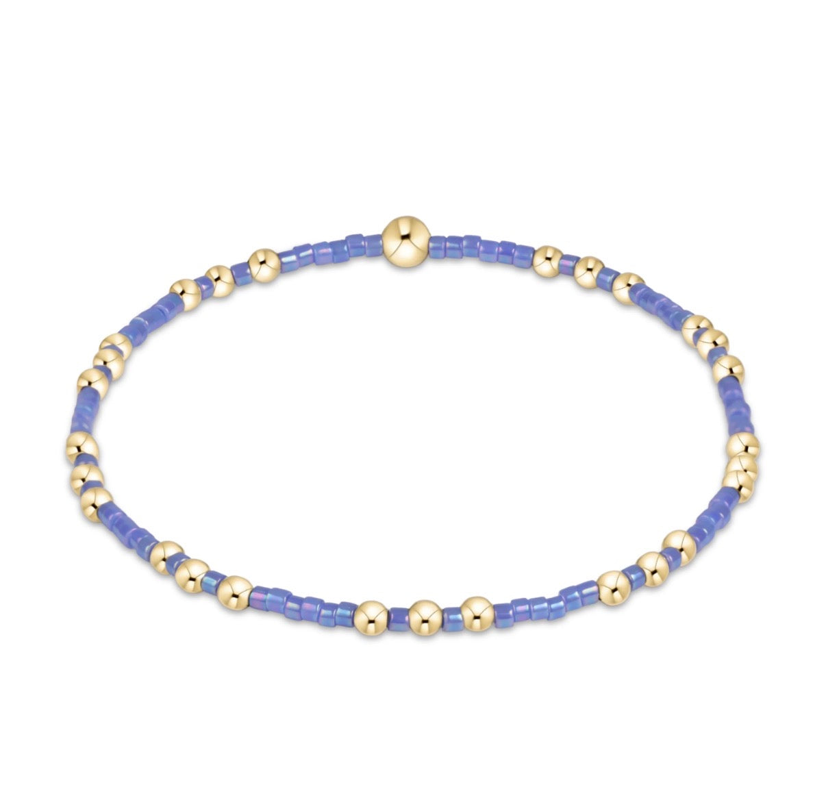 hope joy bracelet - bright blue
