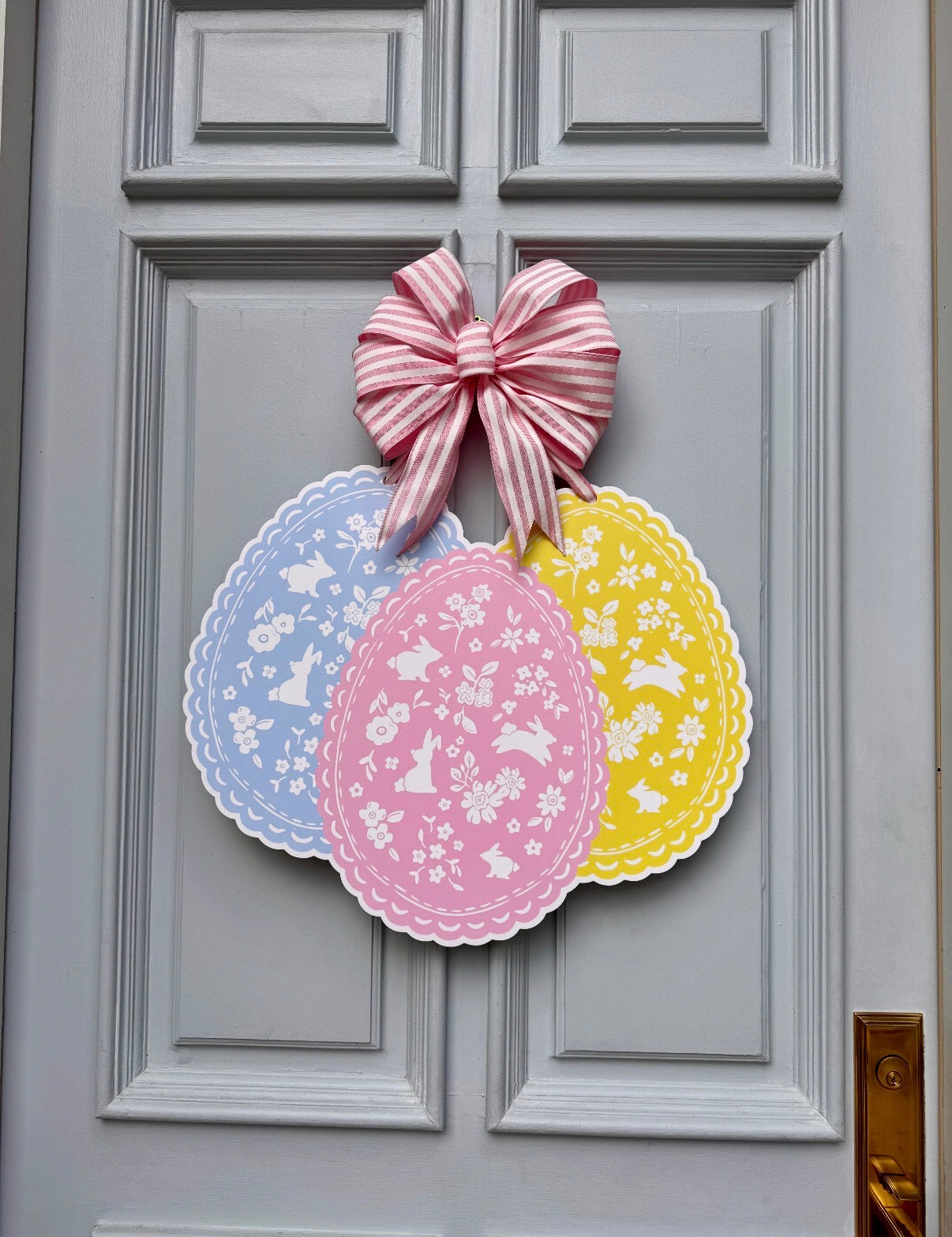 Egg Trio Door Hanger