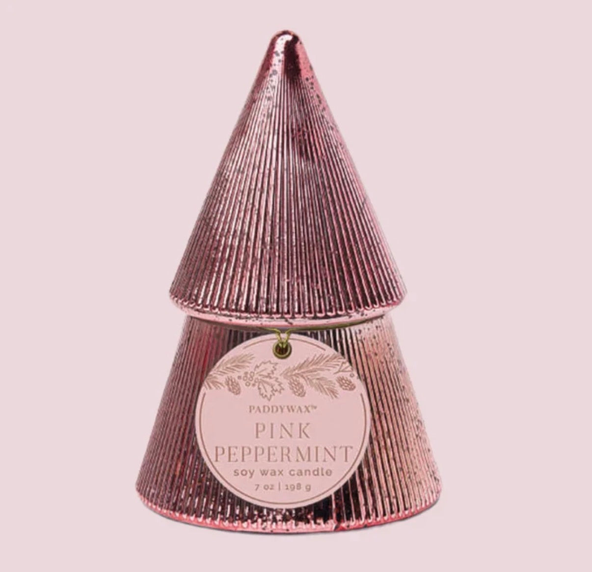 Mercury Tree Candle- Pink Peppermint