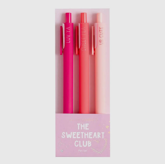 Sweetheart Club Pen Set