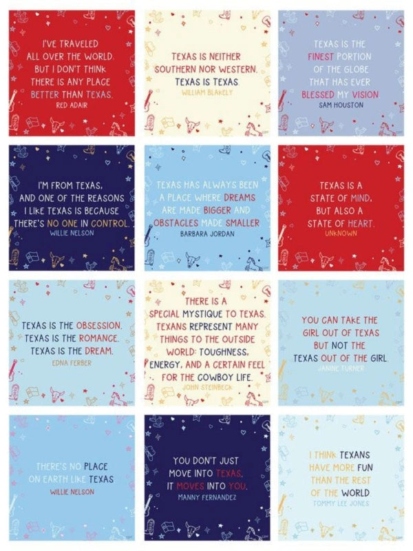 Quotes for Texans with Stand