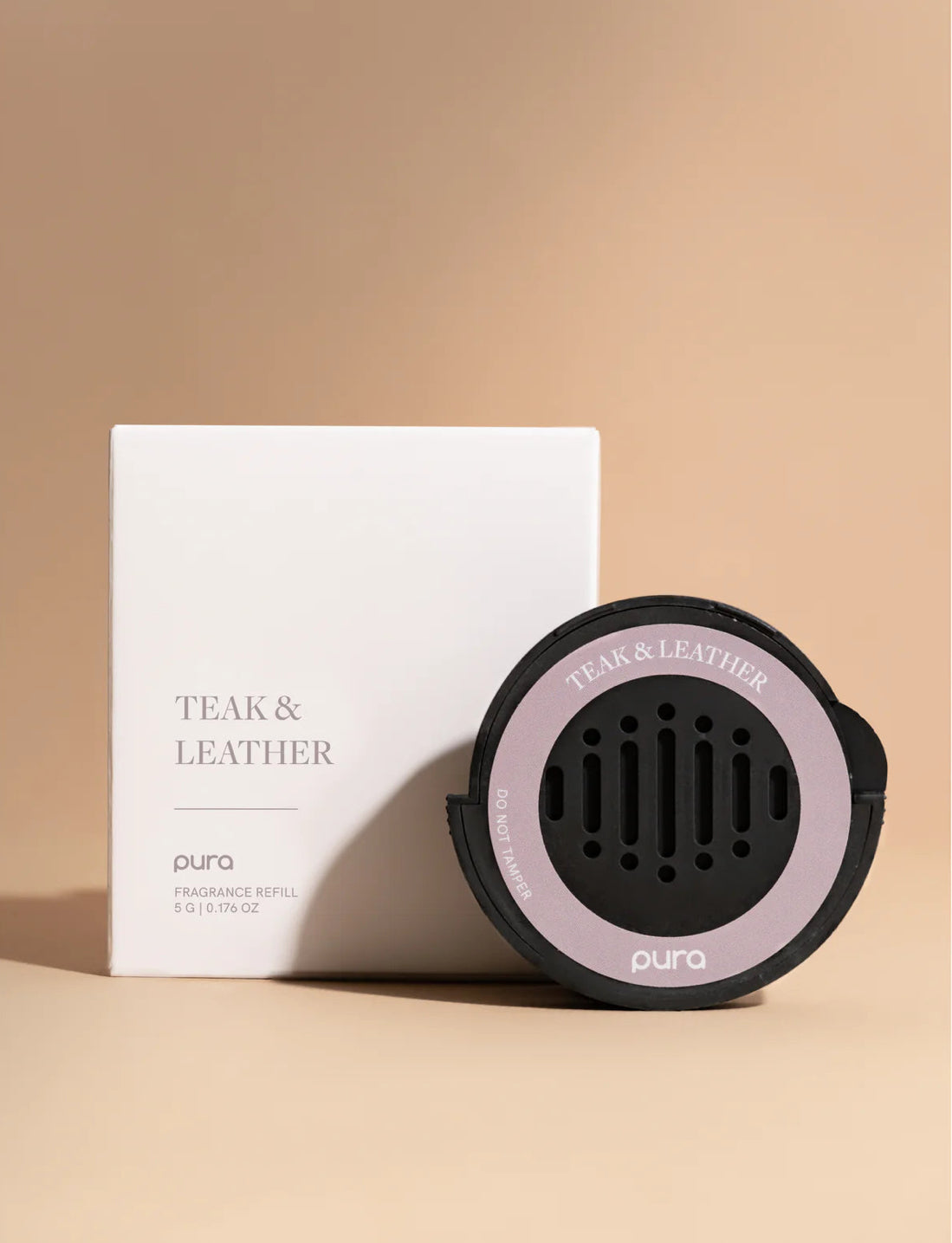 Teak and Leather Pura Car