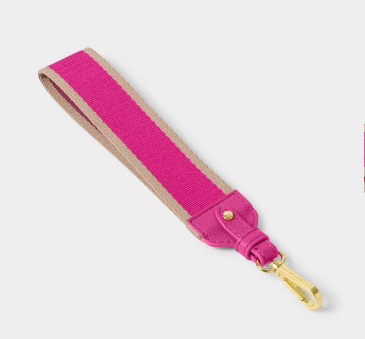 Canvas Wristlet Strap- Magenta