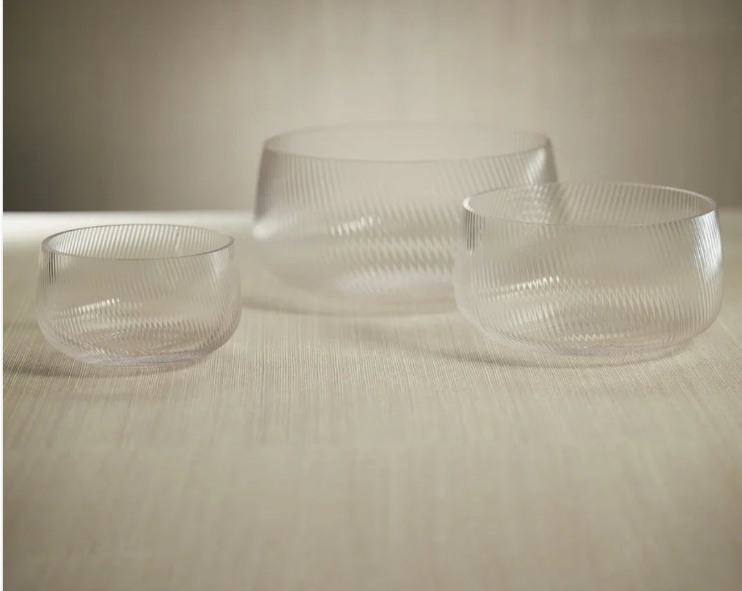 The Connaught Rippled Glass Bowls