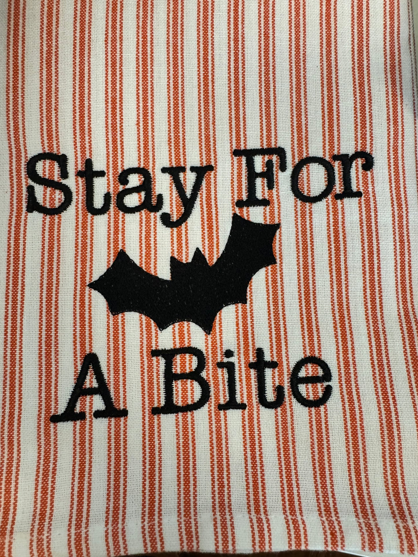 Stay for a Bite Tea Towel