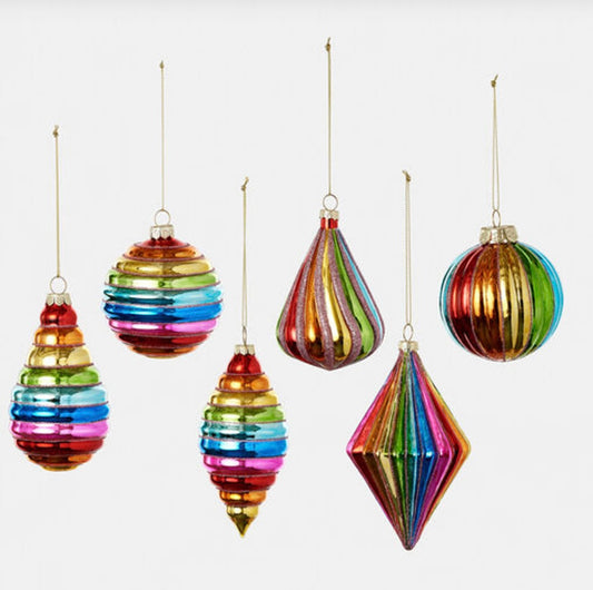 Rainbow Drop Ornament