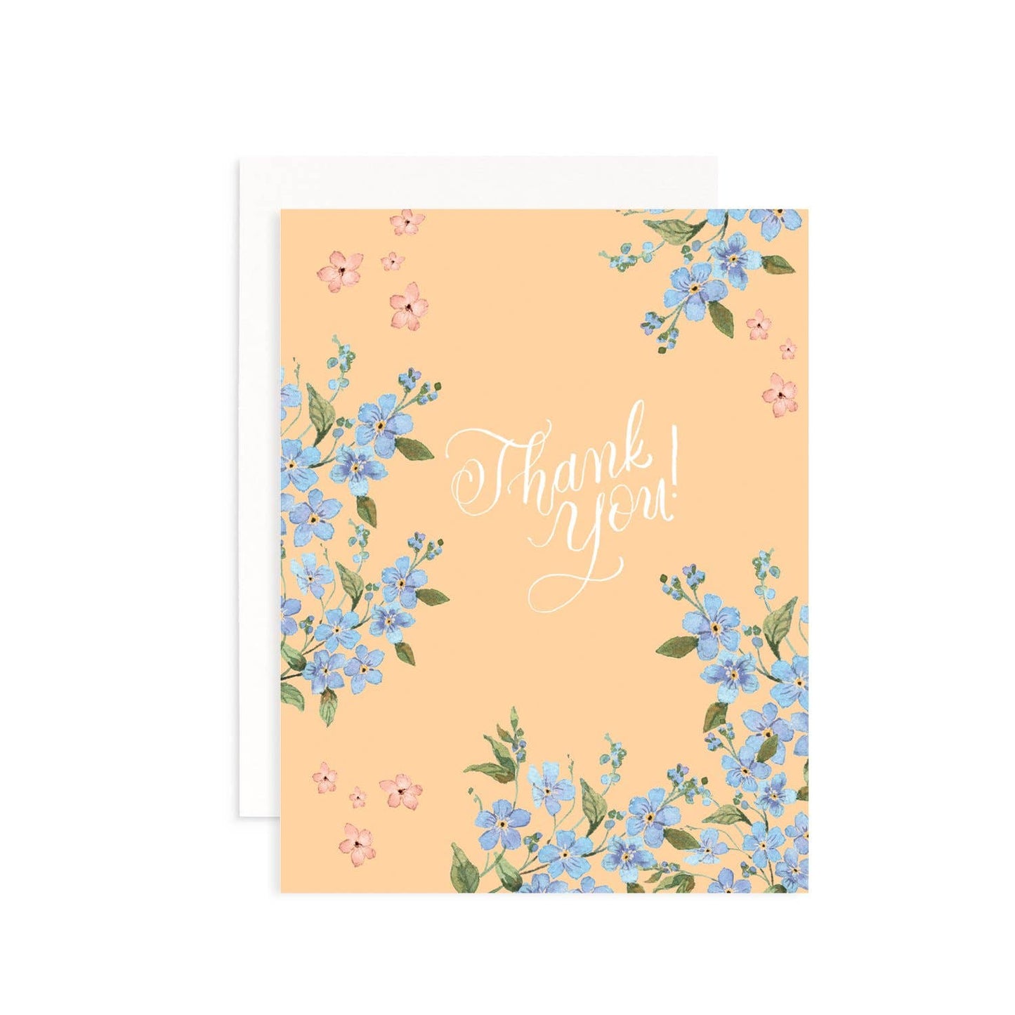 Spring Fling Thank You Greeting Card: Single Card