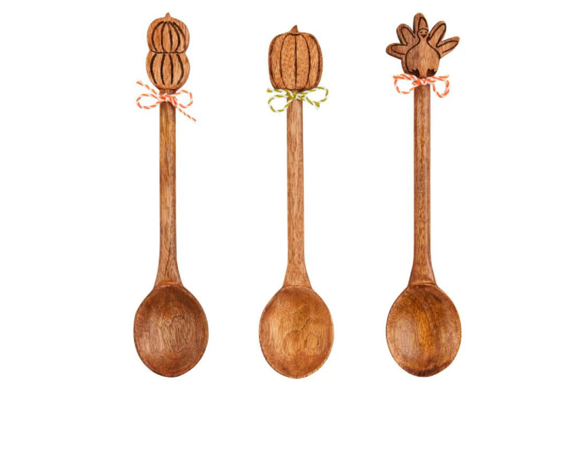 Thanksgiving Character Spoons