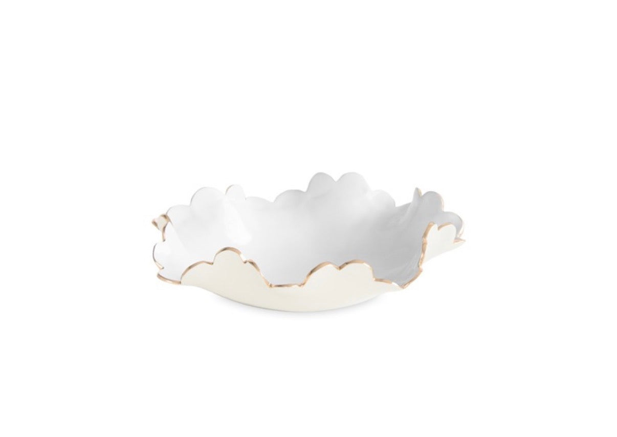 ENCANTO Colette Small Bowl (Cream and White)