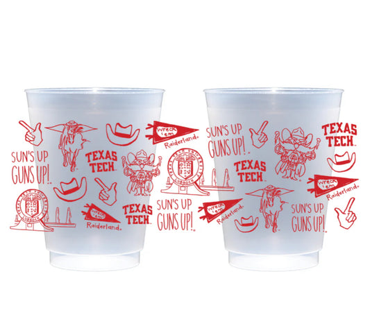 Texas Tech Shatterproof Cups