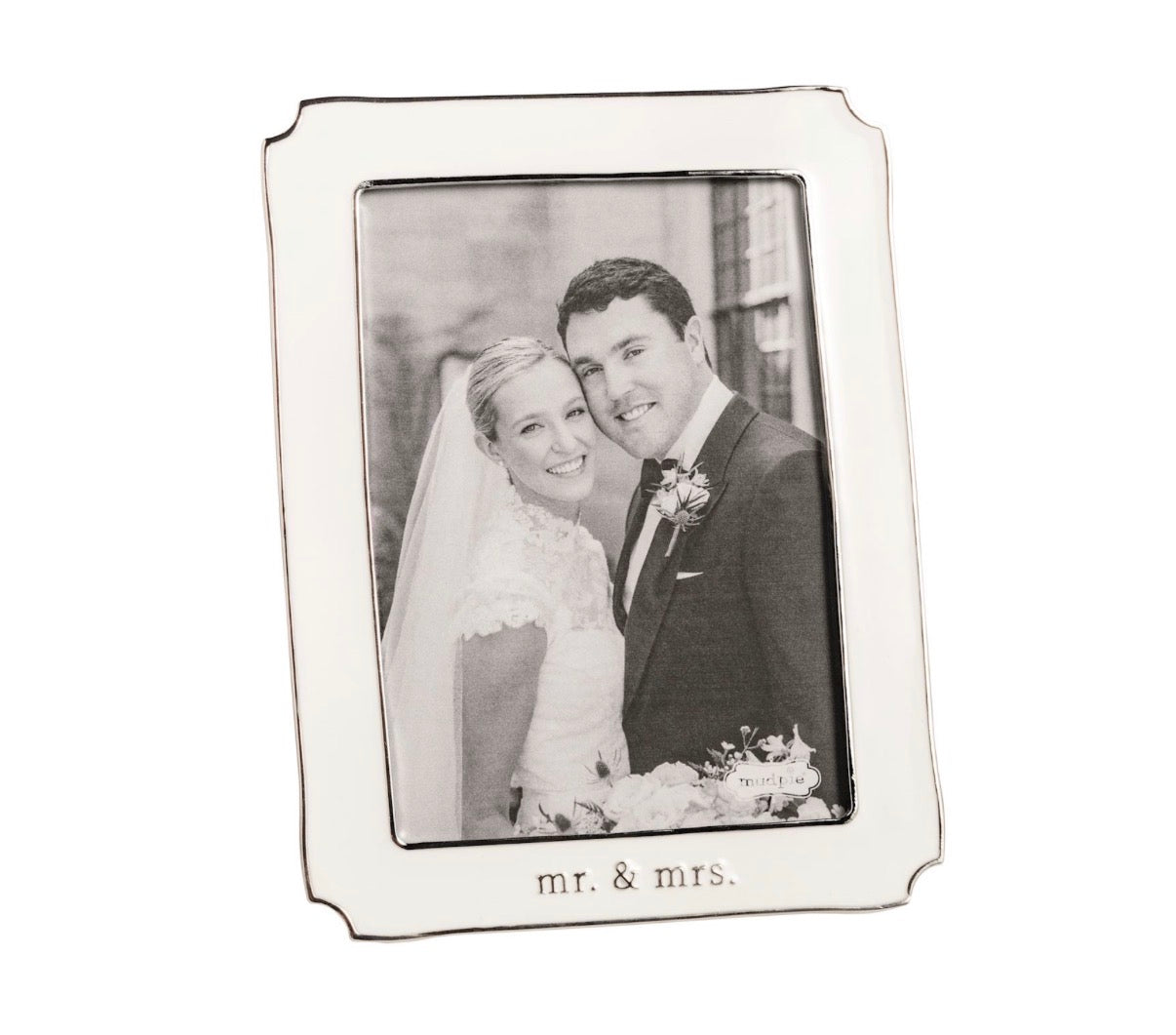 Enamel Mr & Mrs Frame