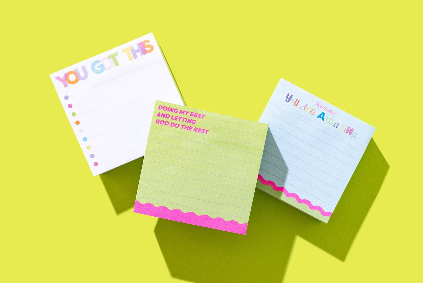Sticky Notes Pad - "You Got This" - 300 Sheets