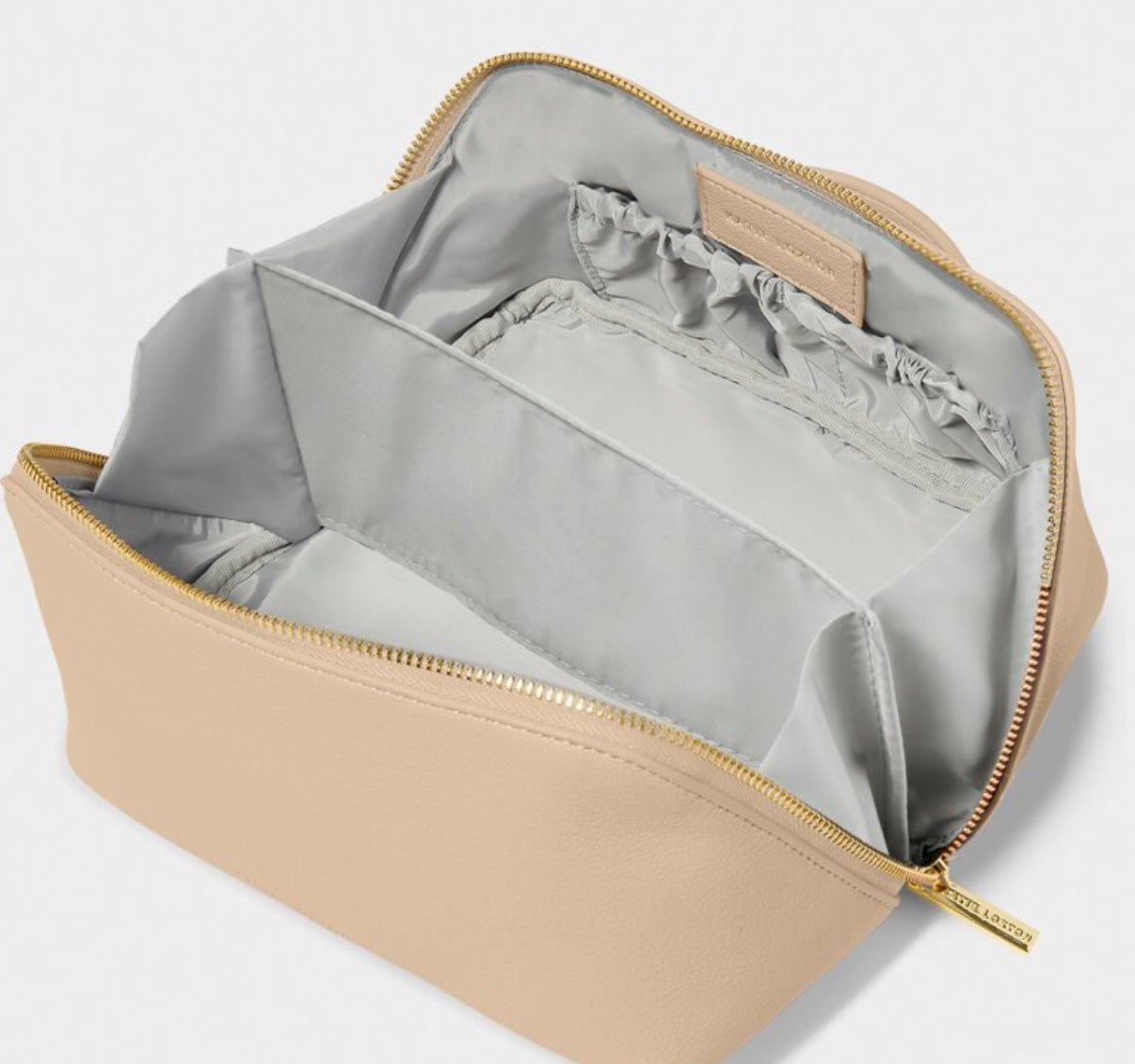 Make Up Bag Medium- Light Taupe