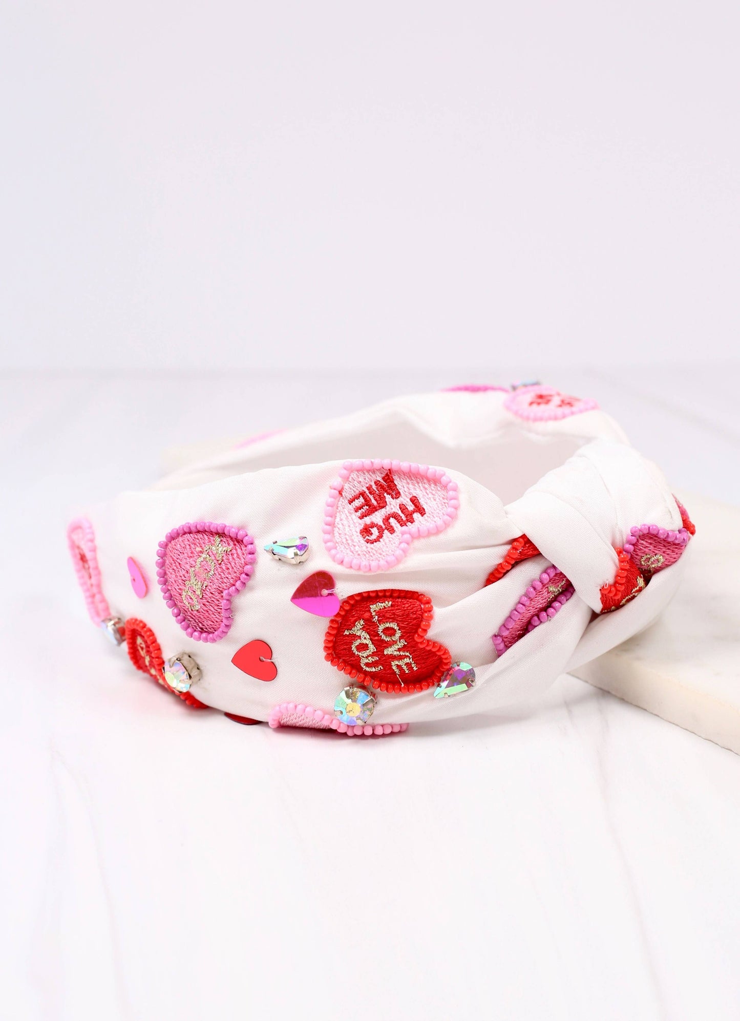 Crush on You Headband WHITE: Default