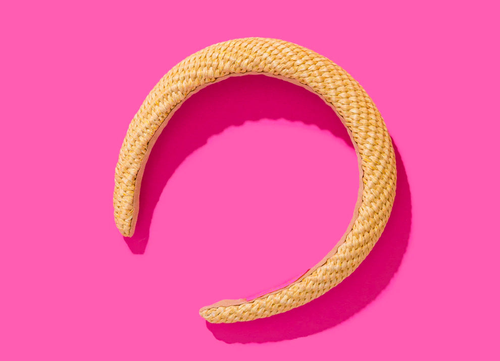 Layla Natural Rattan Headband