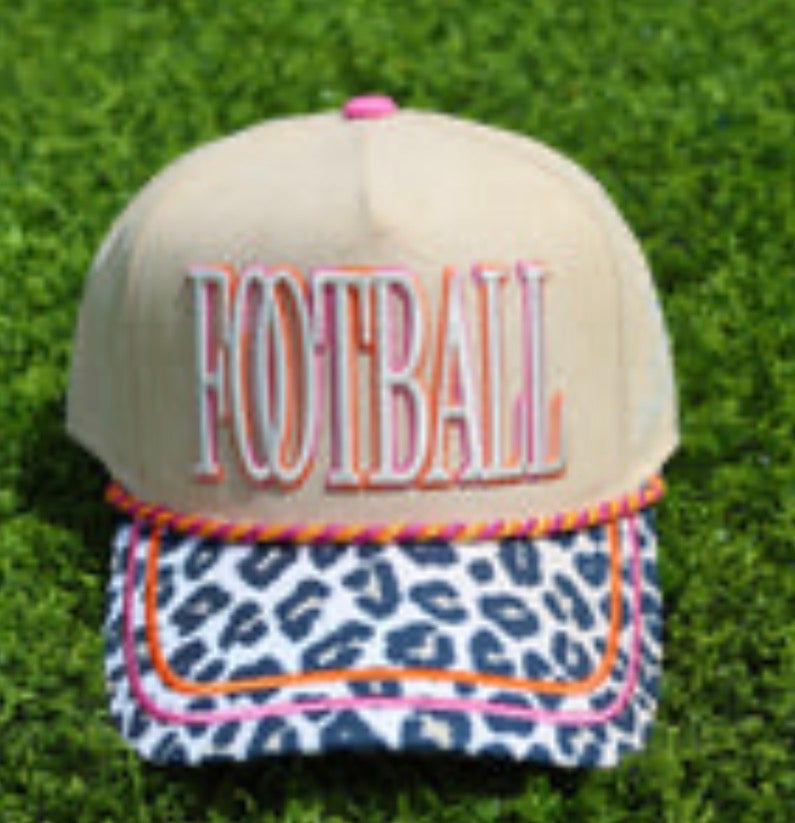 FOOTBALL LEOPARD HAT