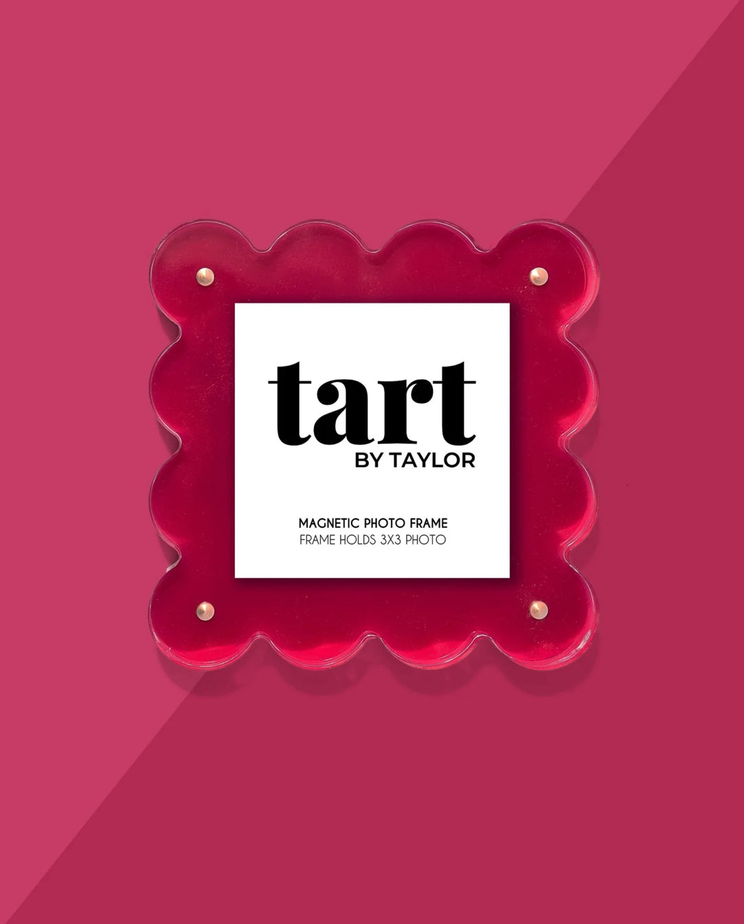 Mini Magenta Acrylic Picture Frame