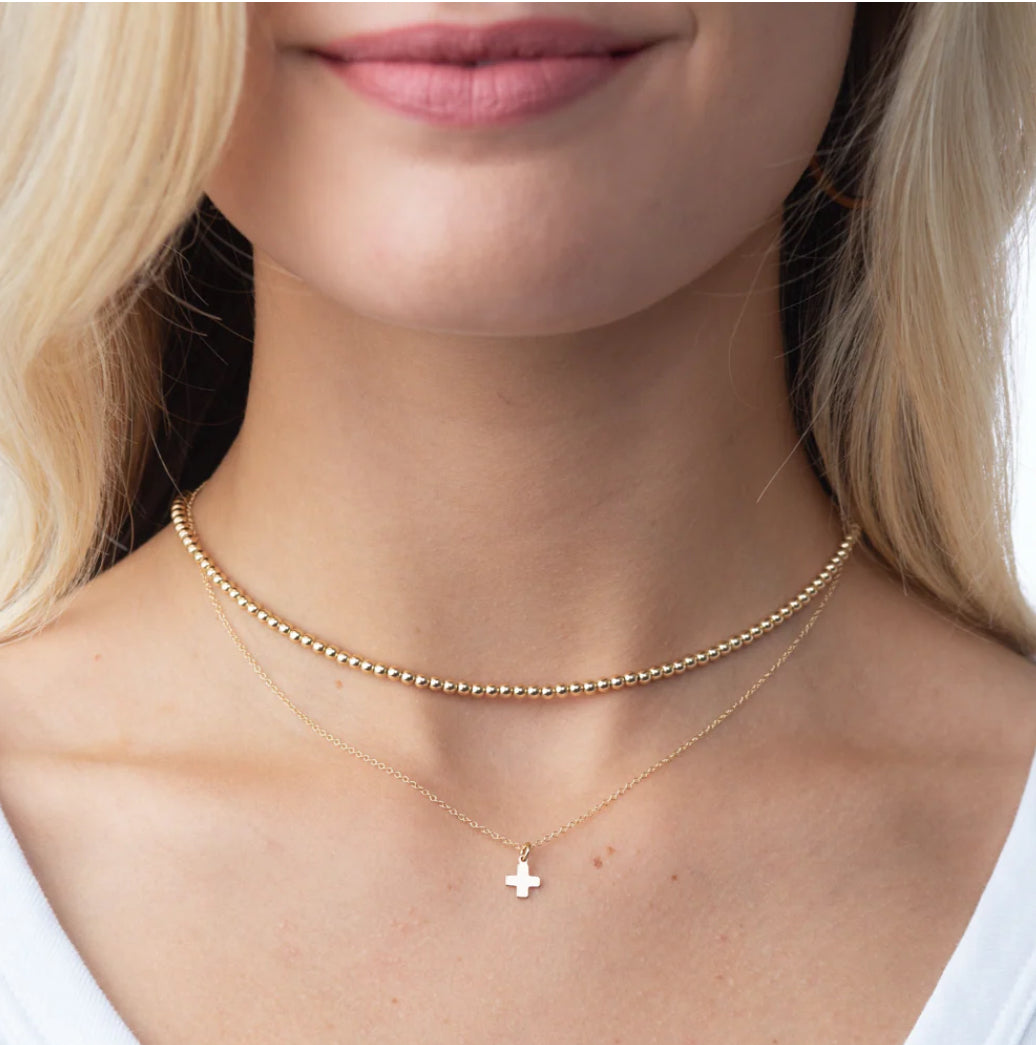 17” Choker Classic Gold 3mm Bead