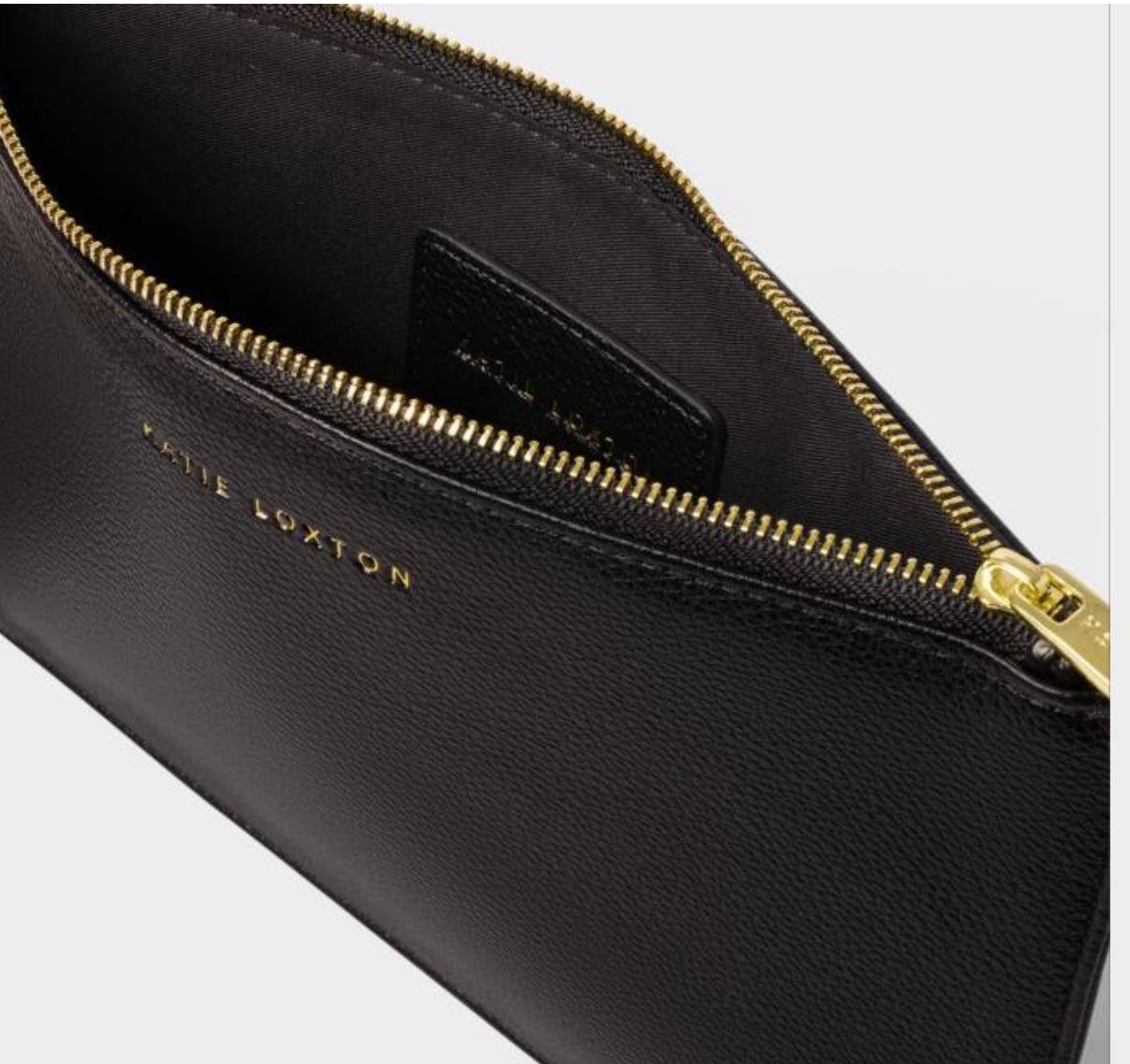 Hallie Wristlet Pouch- Black