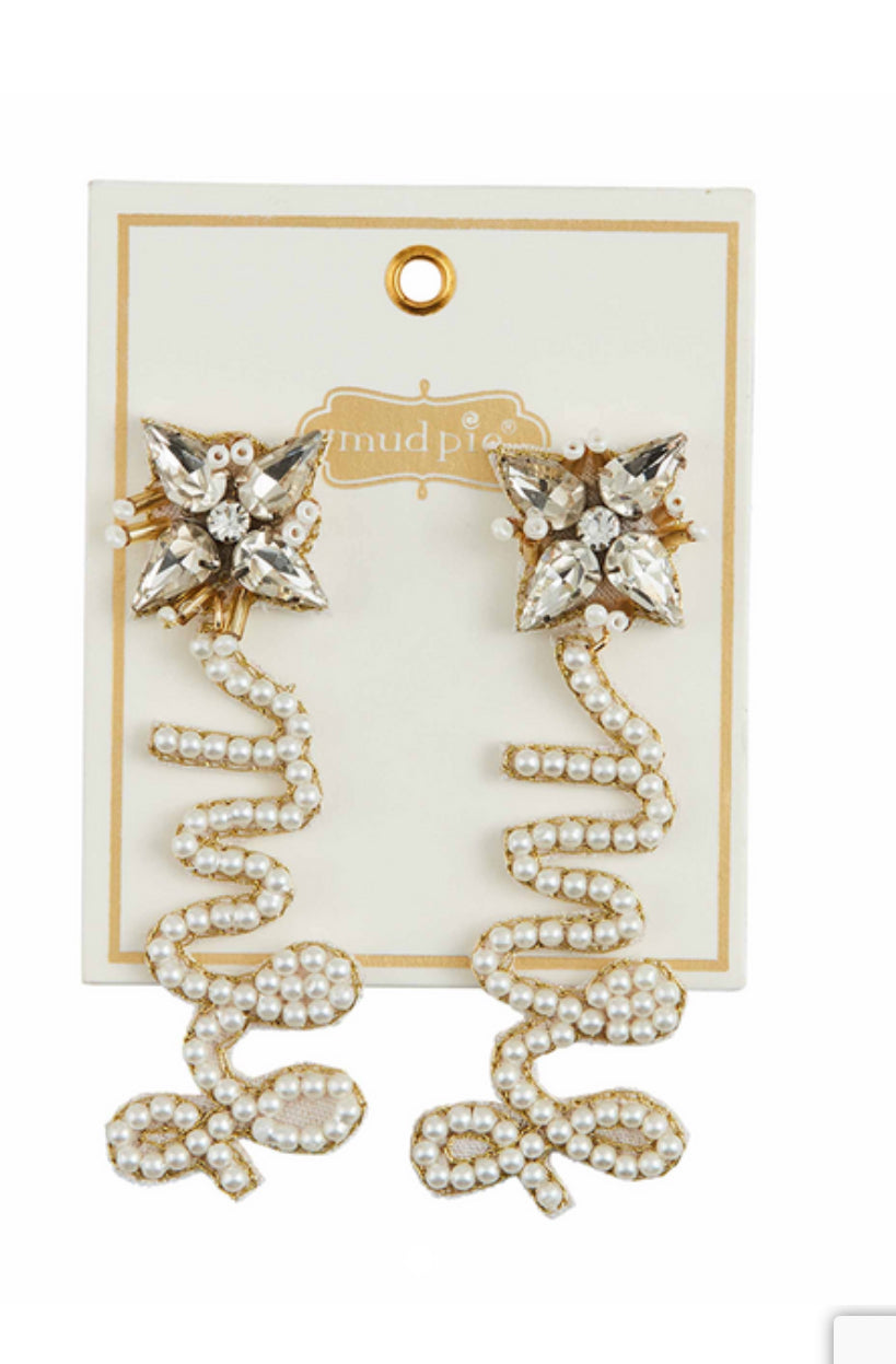 Mrs. Beaded Earrings