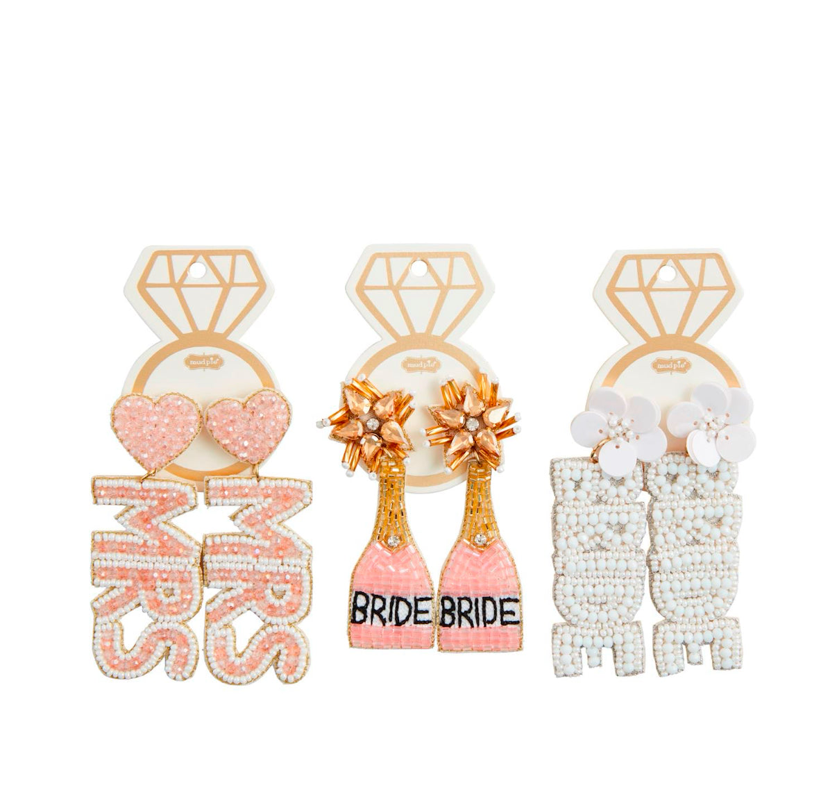 Bridal Beaded Earrings