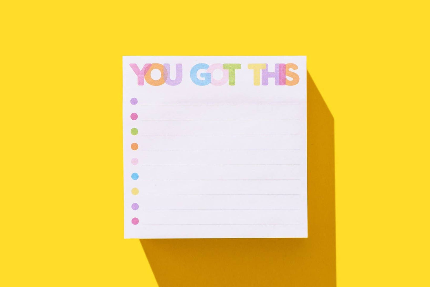 Sticky Notes Pad - "You Got This" - 300 Sheets