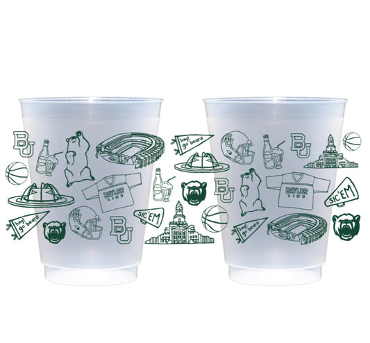 Baylor Shatterproof Cups