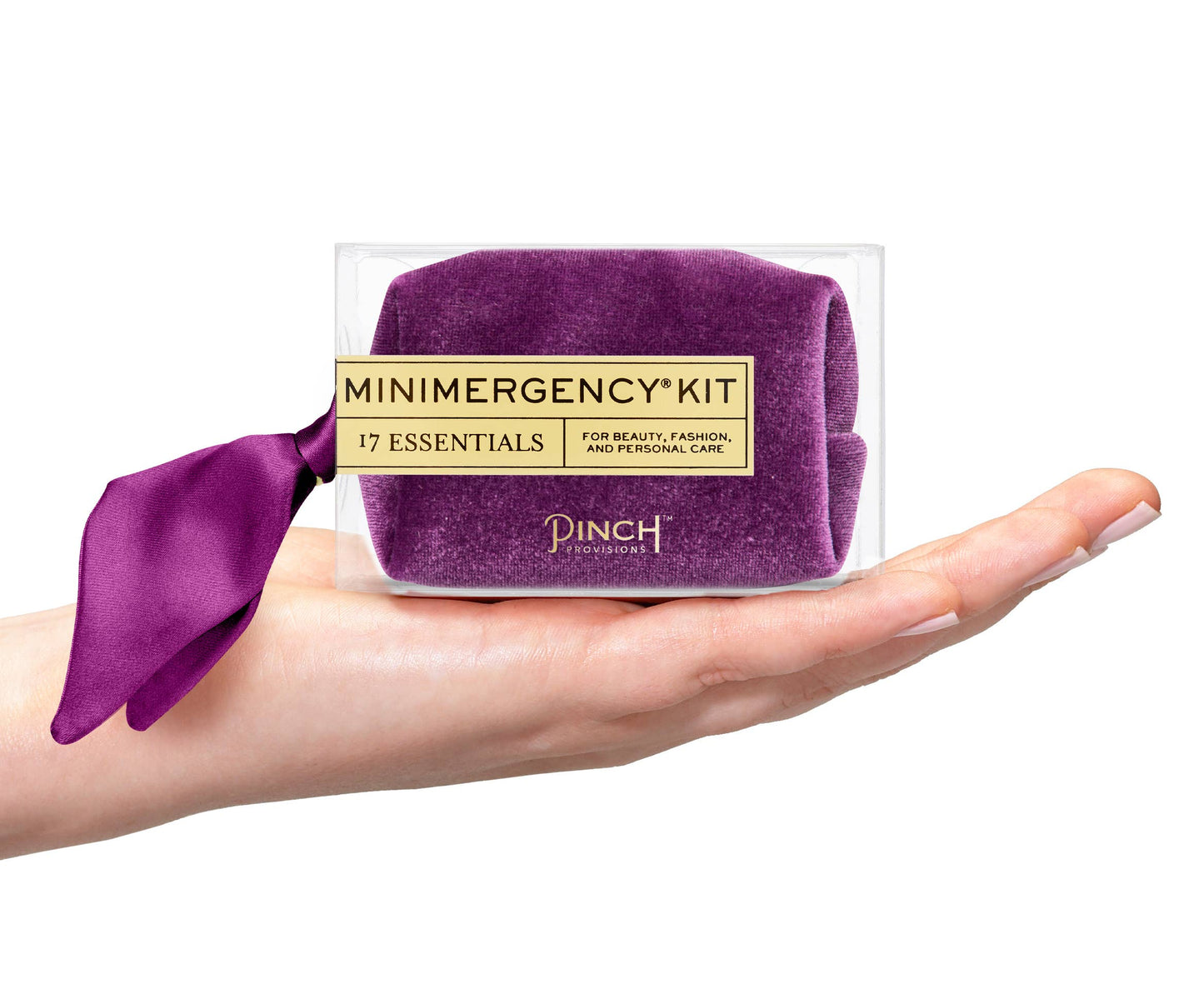 Velvet Scarf Minimergency Kit: Cobalt