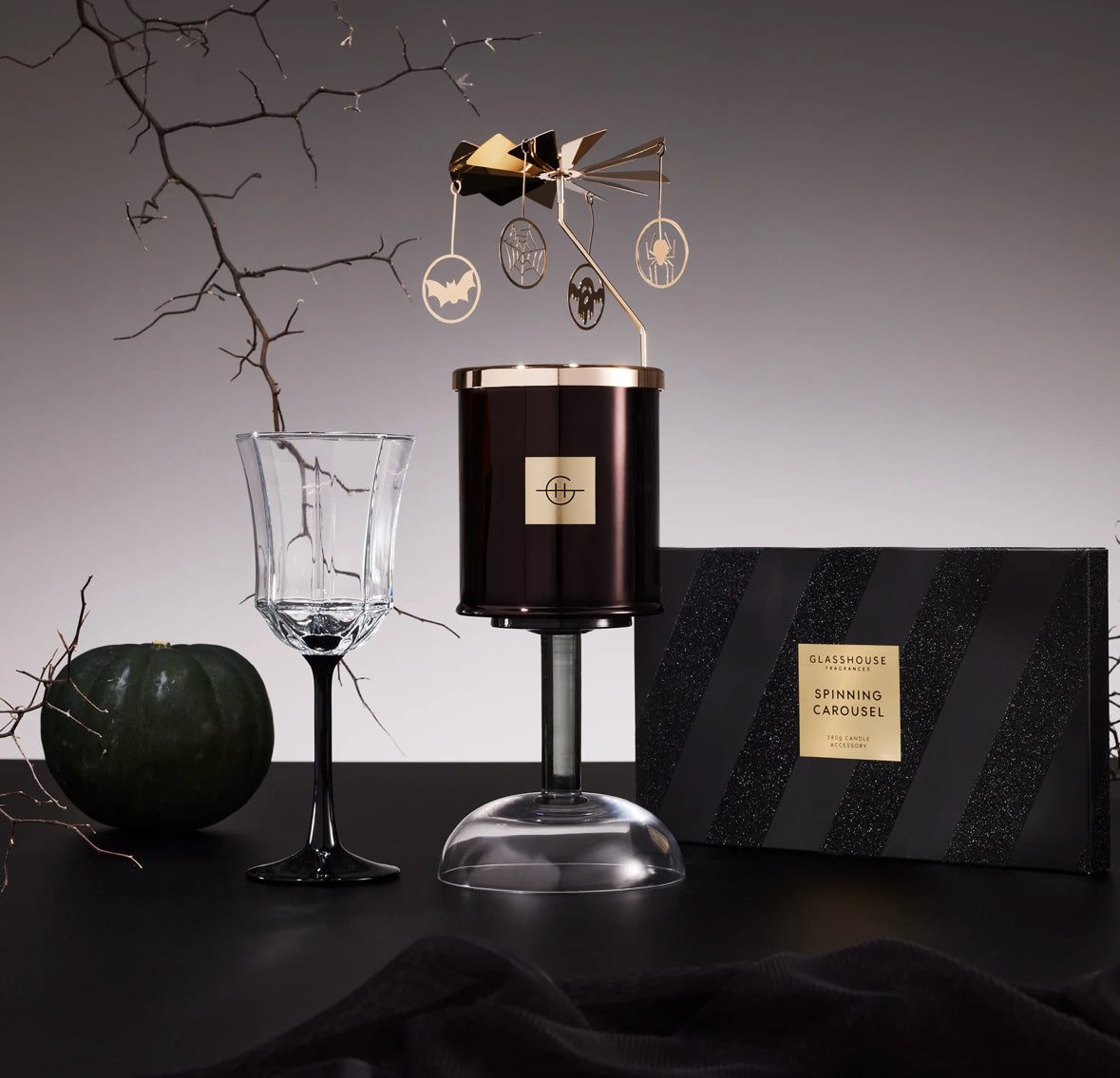 Spinning Halloween Carousel- Glasshouse Fragrances