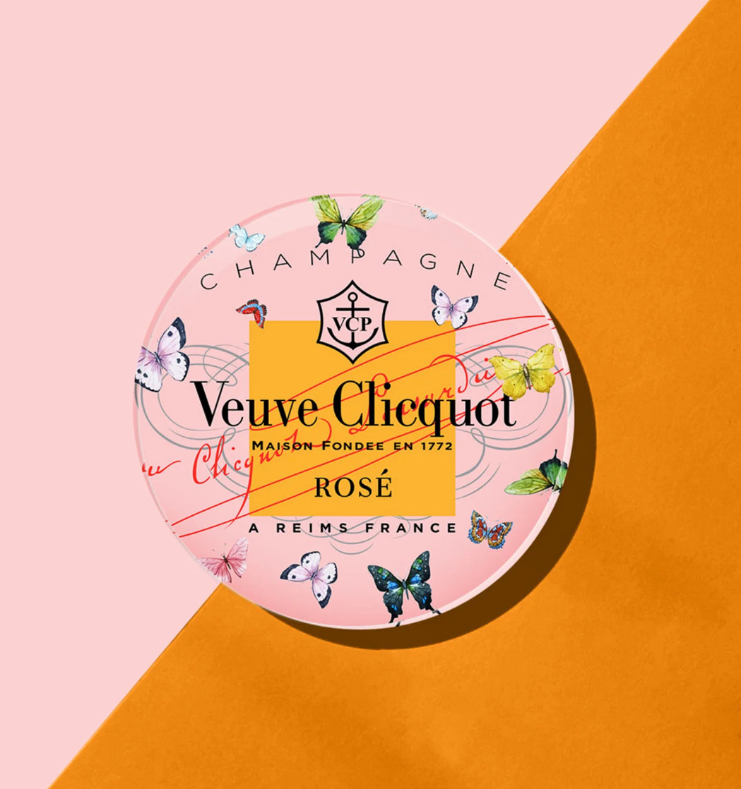 Rosé Butterfly Coasters