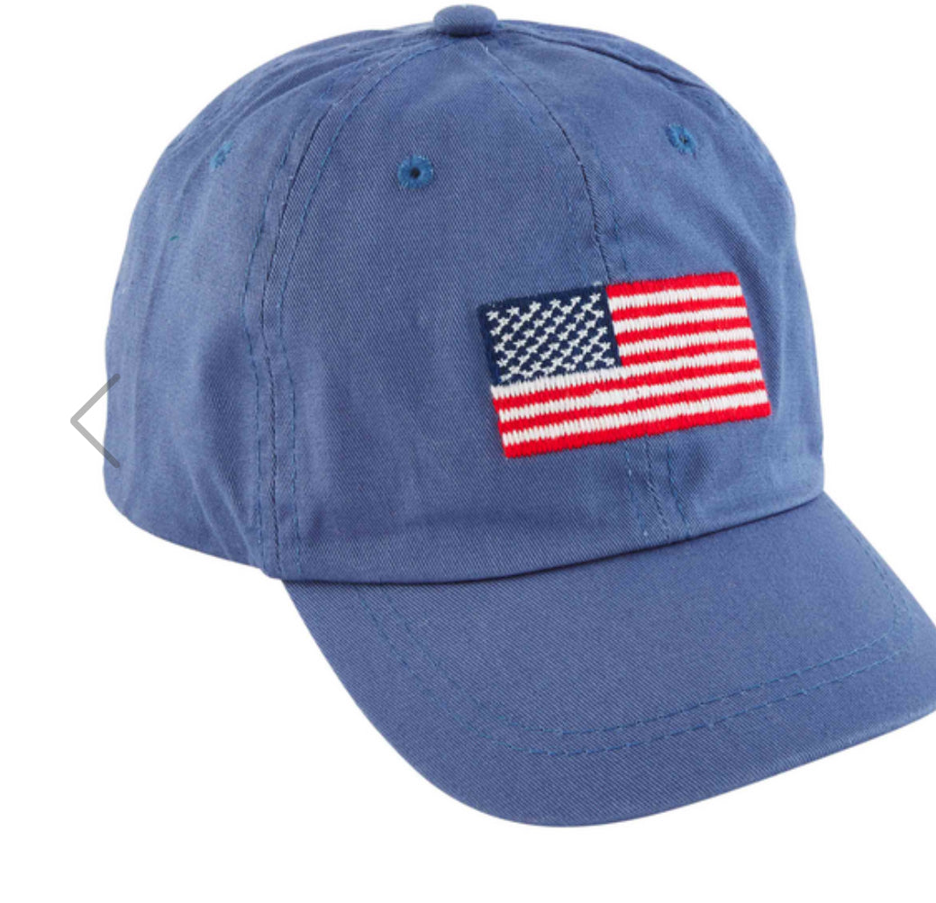 American Flag Embroidered Hat