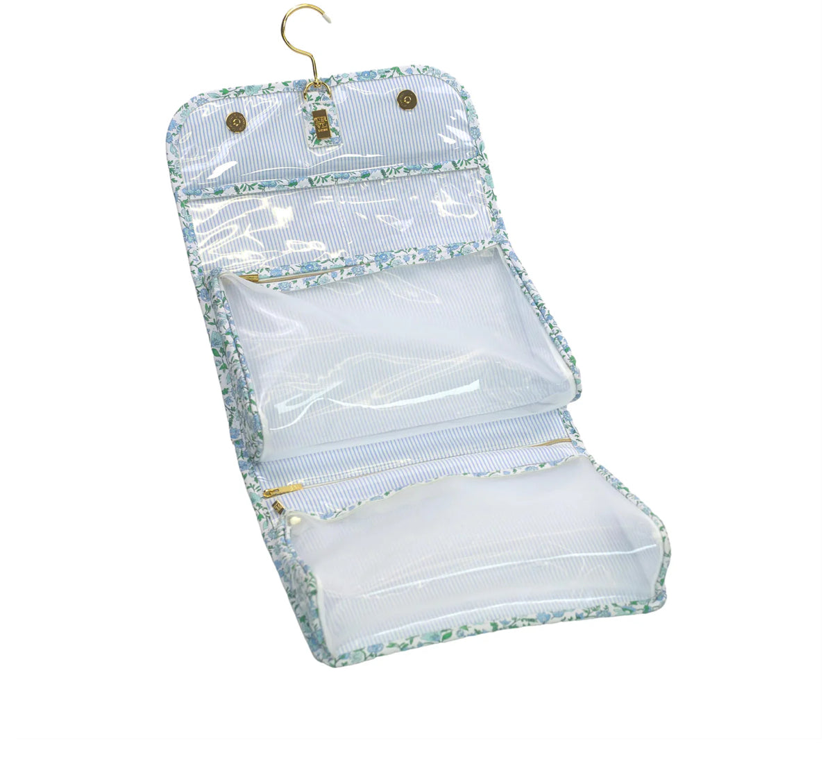 Luxe Hanging Toiletry Case- Hamptons Floral