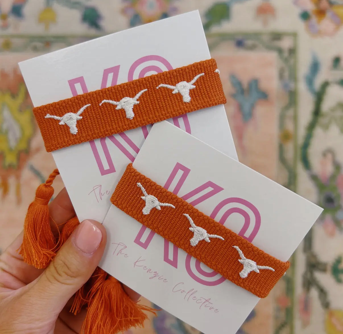 Hook Em Tassel Bracelet