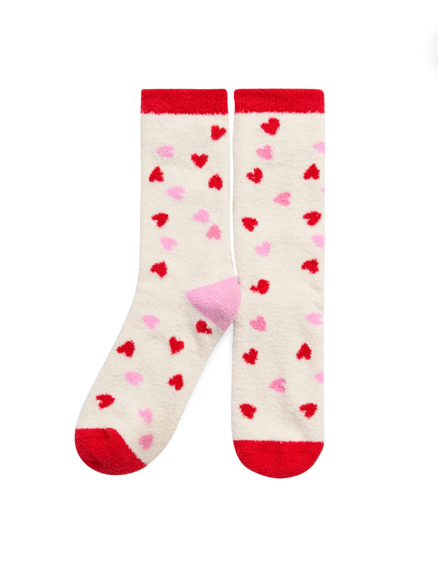 Candy Heart Socks - Striped